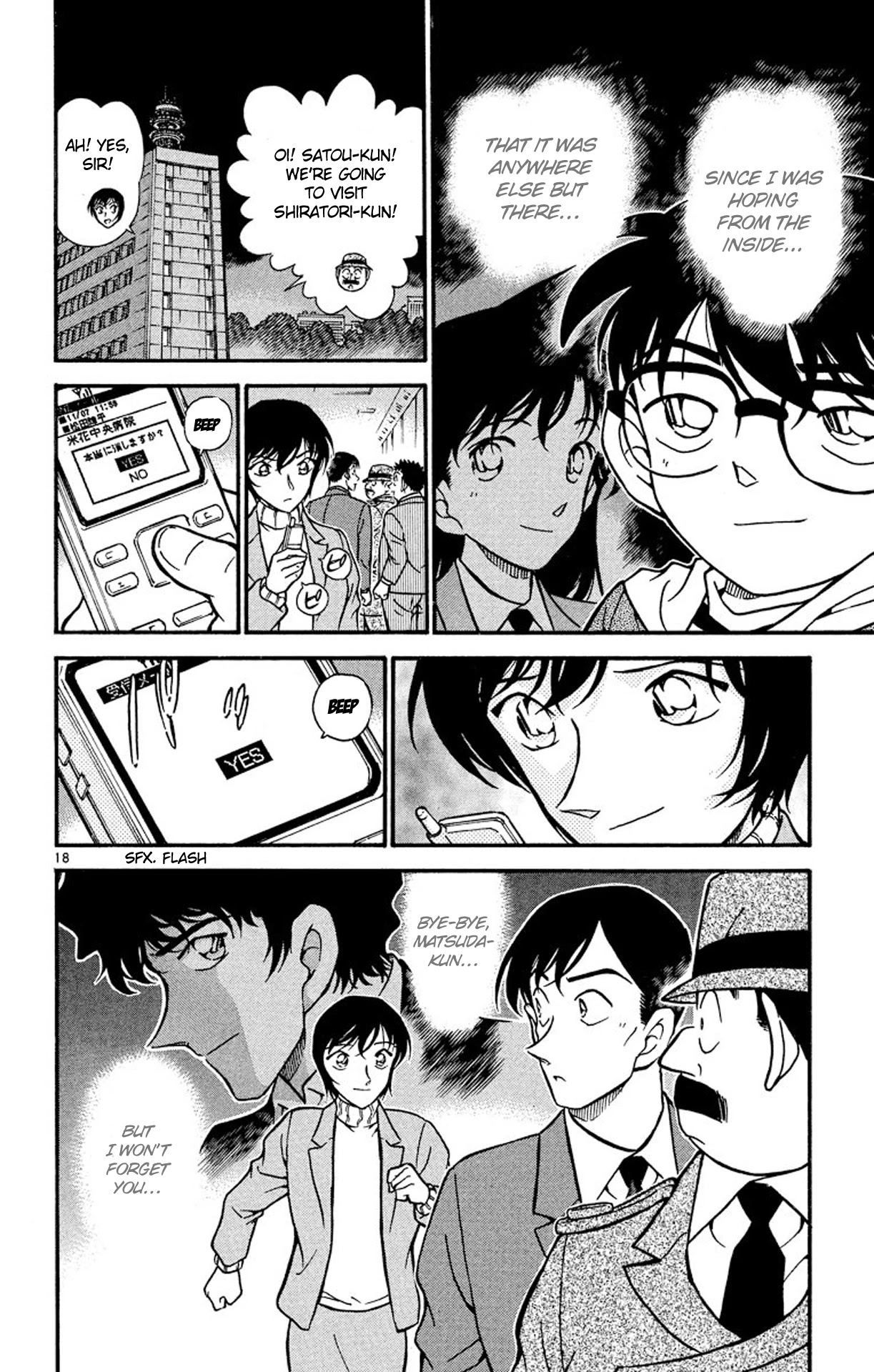 Detective Conan Chapter 373 page 19 - Chapter 373: Bye-Bye