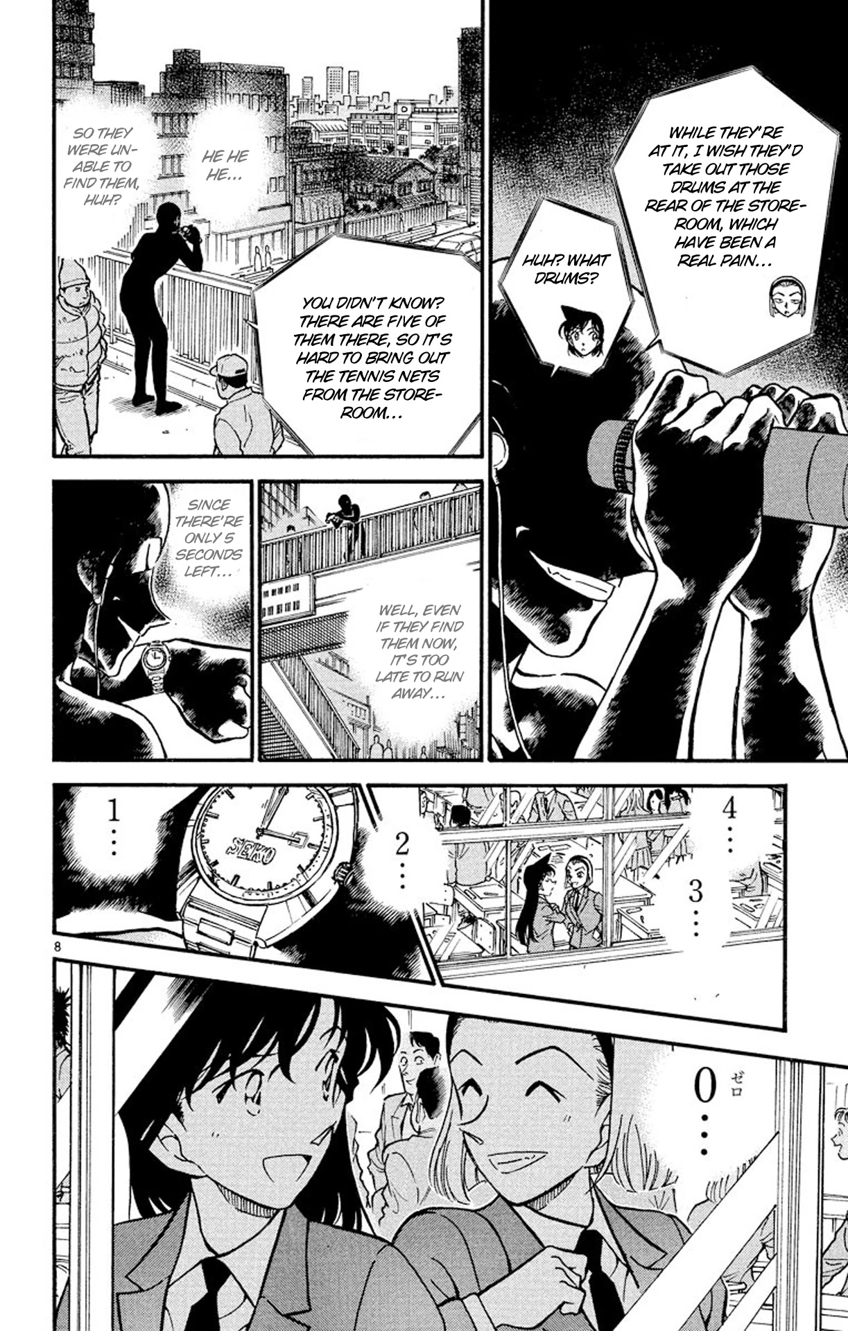 Detective Conan Chapter 373 page 9 - Chapter 373: Bye-Bye