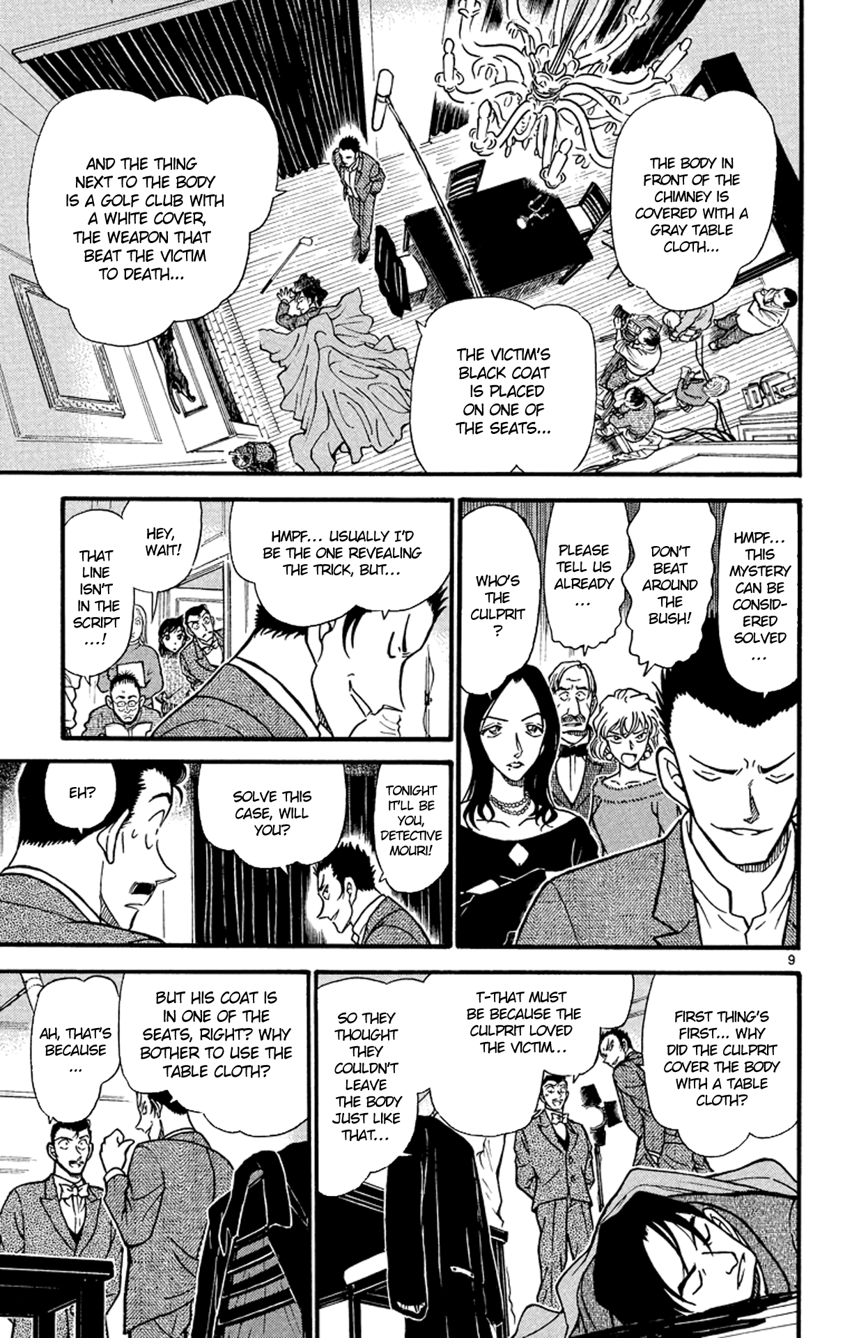 Detective Conan Chapter 374 page 10 - Chapter 374: Kogorou's Choice (1)