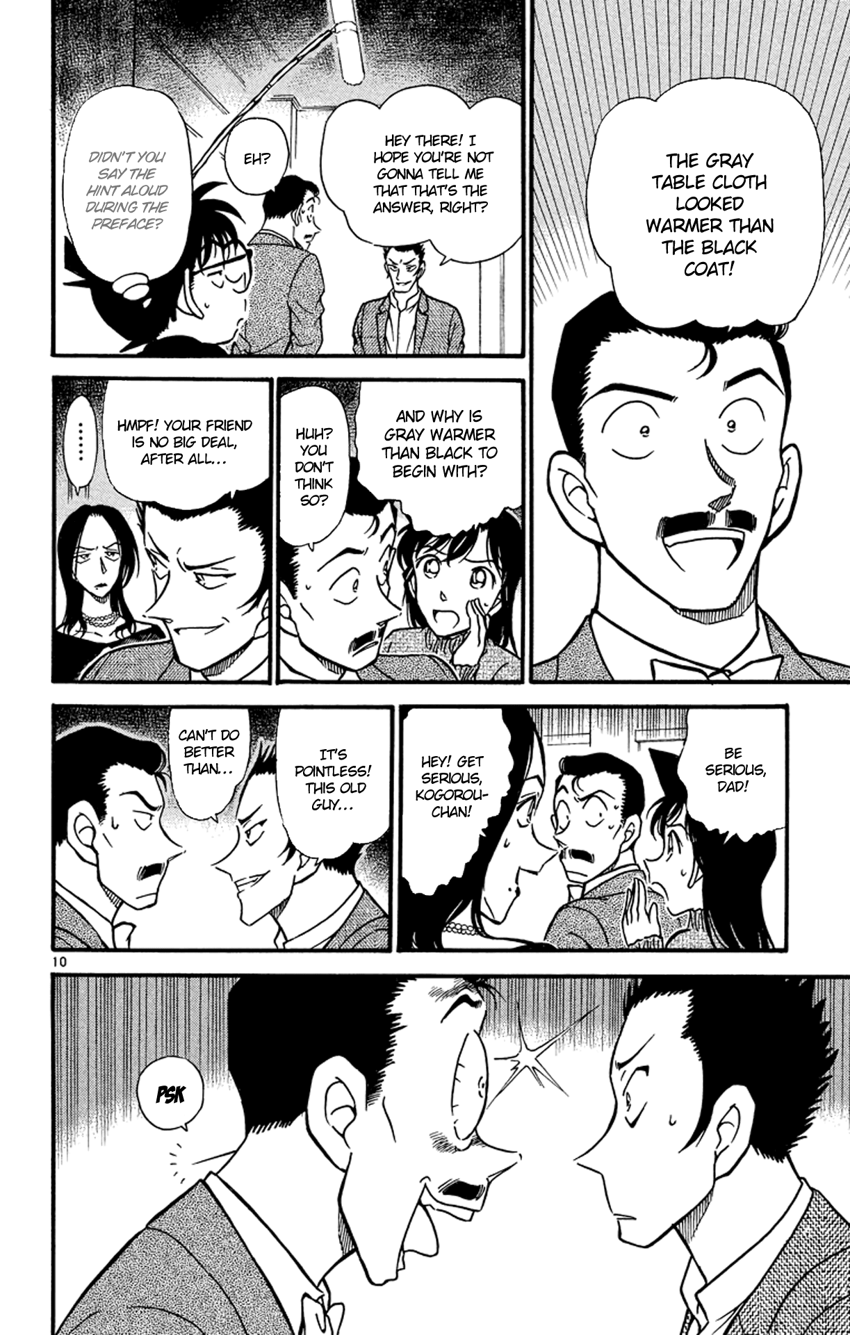 Detective Conan Chapter 374 page 11 - Chapter 374: Kogorou's Choice (1)