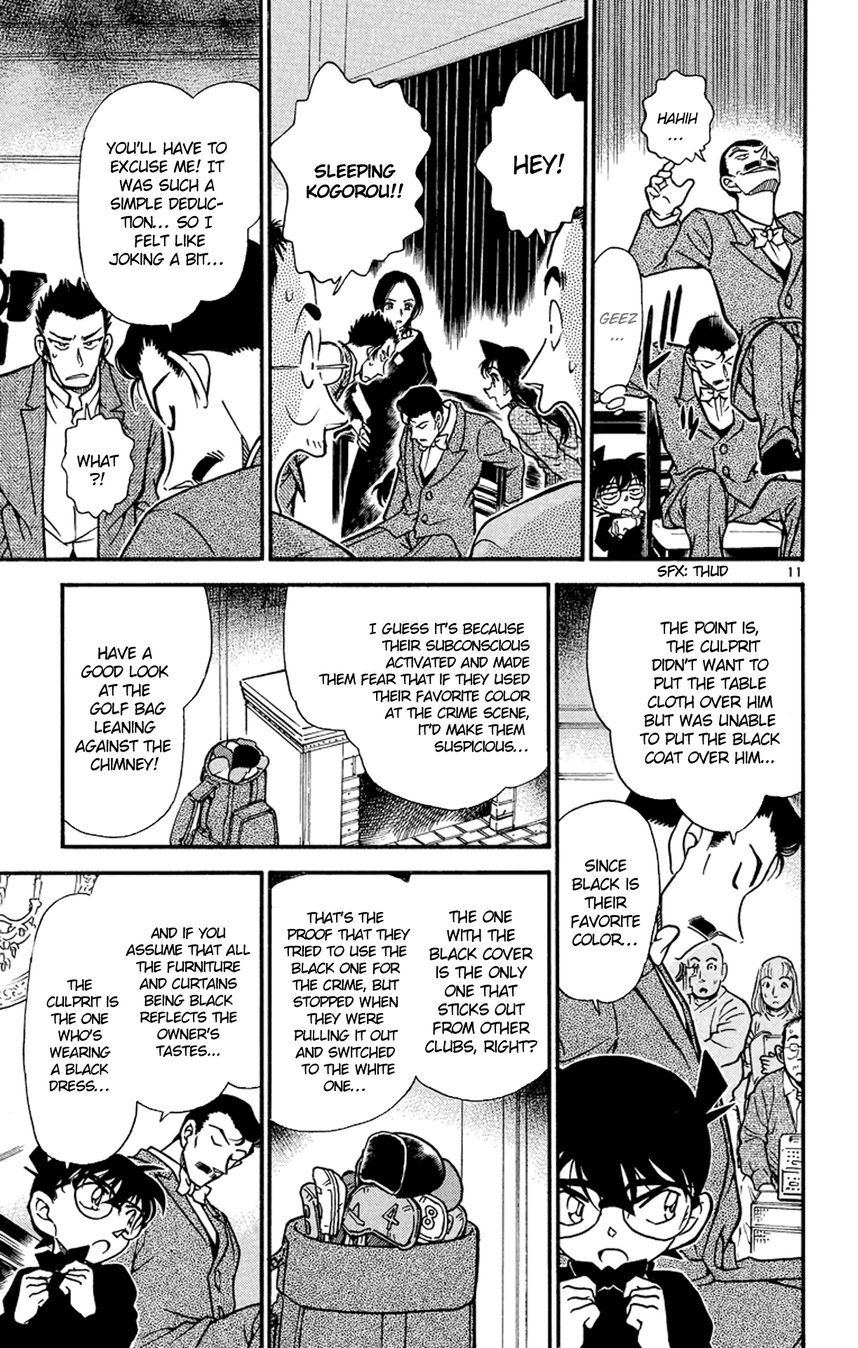 Detective Conan Chapter 374 page 12 - Chapter 374: Kogorou's Choice (1)