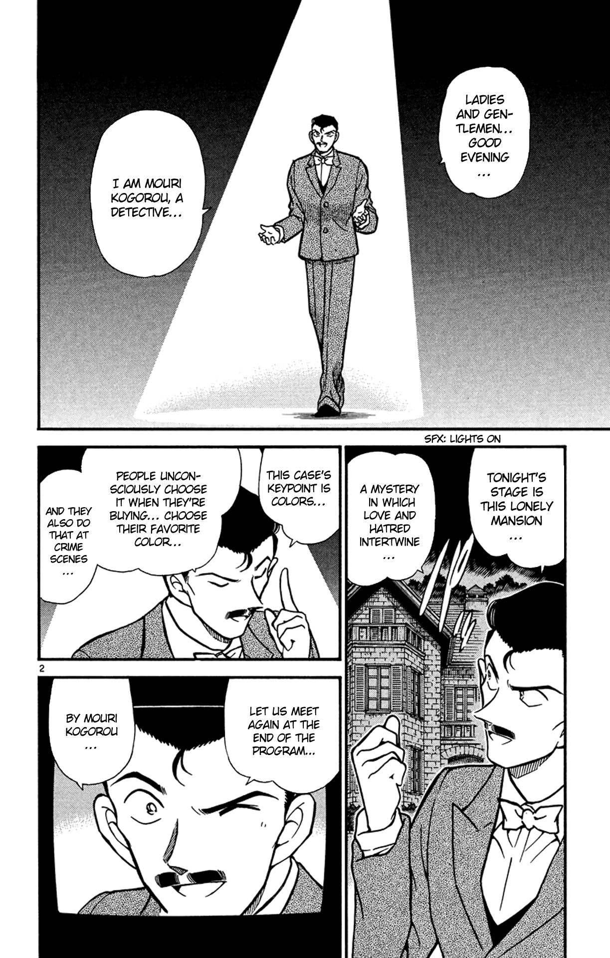 Detective Conan Chapter 374 page 3 - Chapter 374: Kogorou's Choice (1)