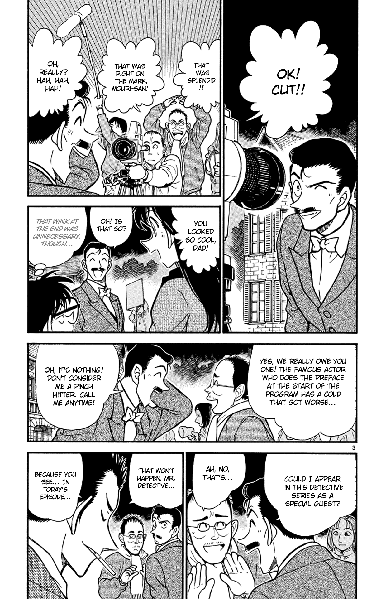 Detective Conan Chapter 374 page 4 - Chapter 374: Kogorou's Choice (1)