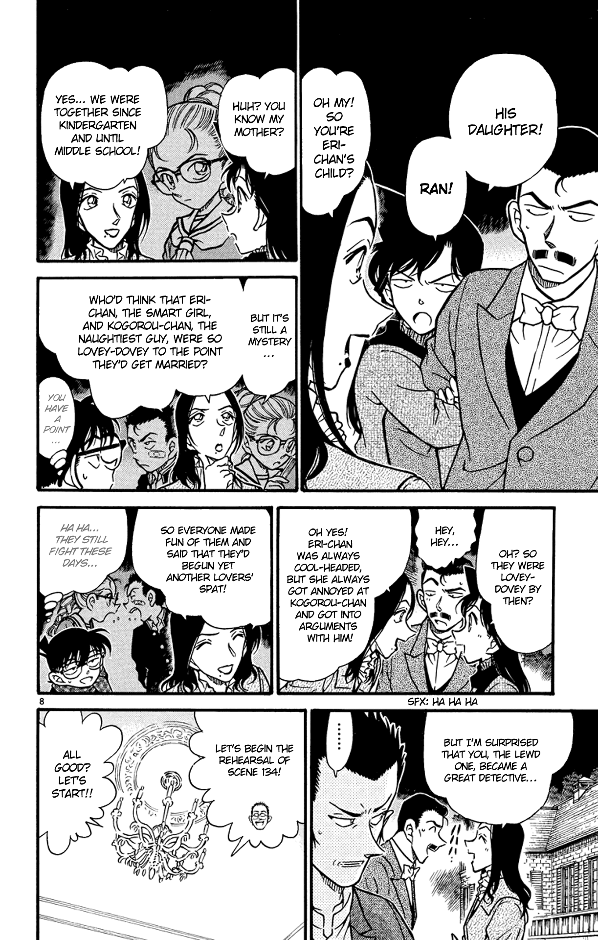 Detective Conan Chapter 374 page 9 - Chapter 374: Kogorou's Choice (1)