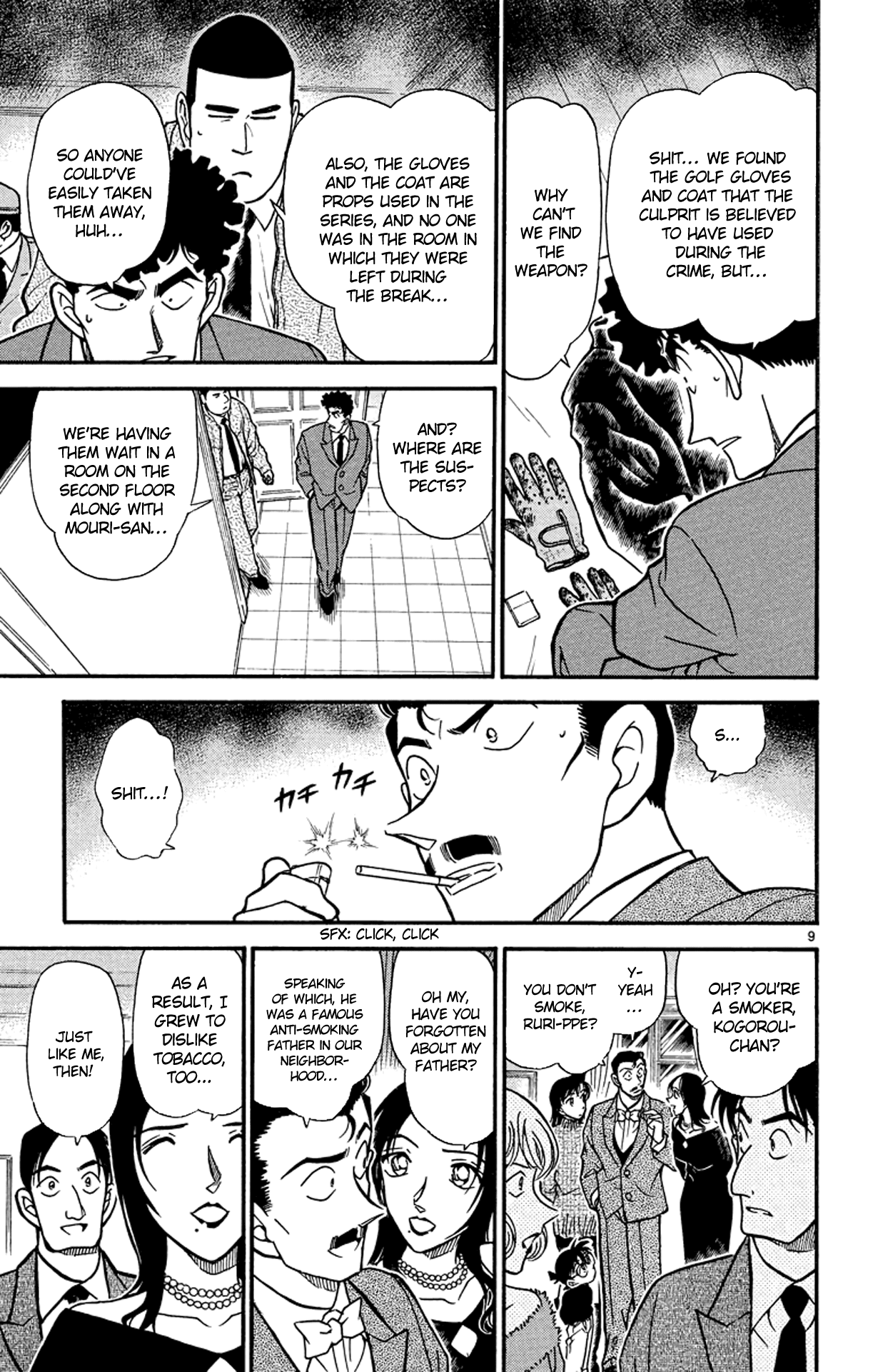 Detective Conan Chapter 375 page 10 - Chapter 375: Kogorou's Choice (2)