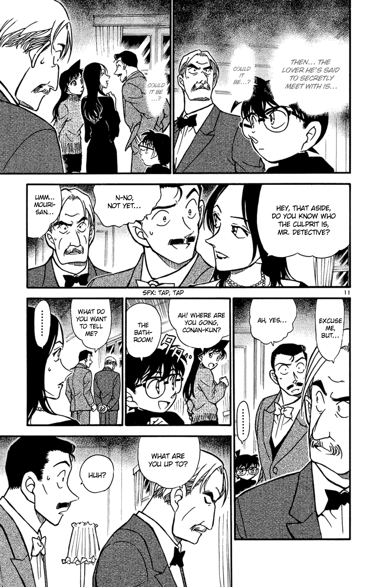 Detective Conan Chapter 375 page 12 - Chapter 375: Kogorou's Choice (2)