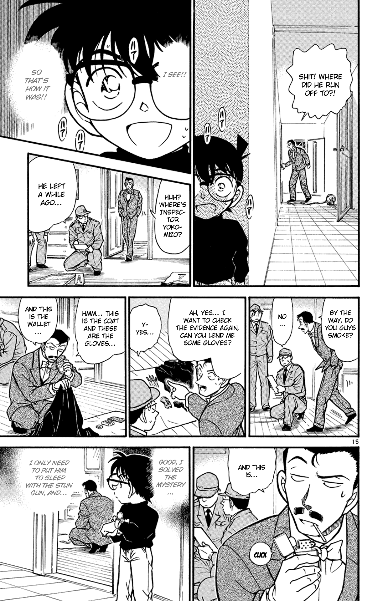 Detective Conan Chapter 375 page 16 - Chapter 375: Kogorou's Choice (2)