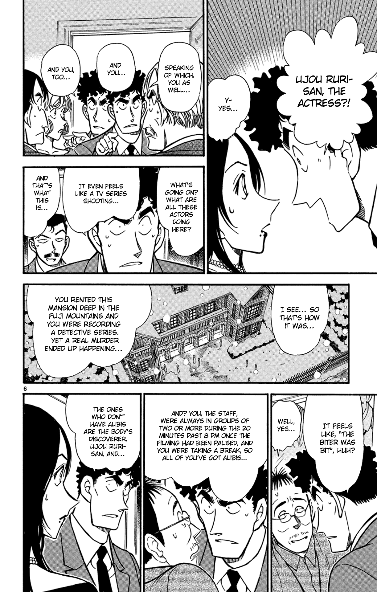 Detective Conan Chapter 375 page 7 - Chapter 375: Kogorou's Choice (2)