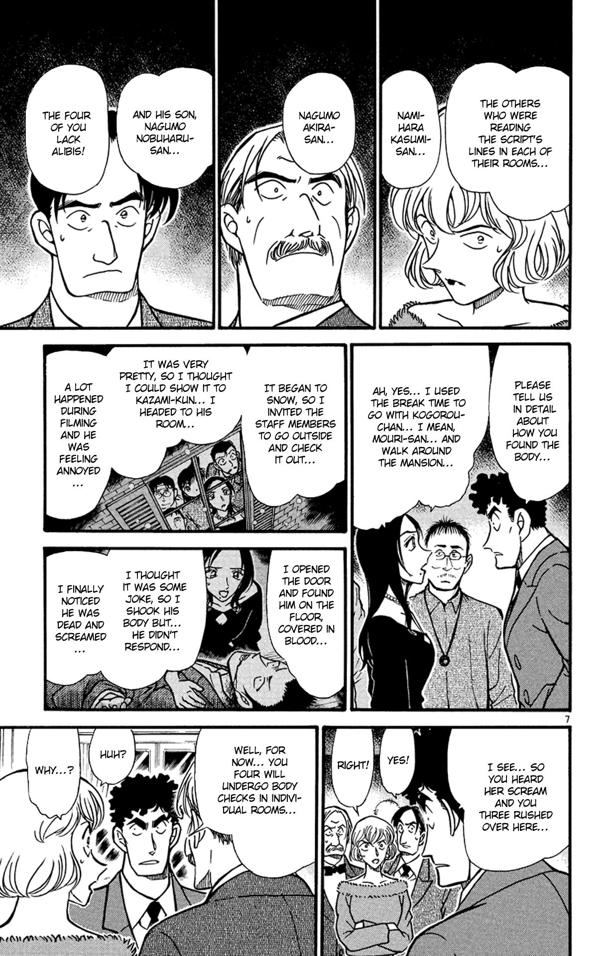 Detective Conan Chapter 375 page 8 - Chapter 375: Kogorou's Choice (2)
