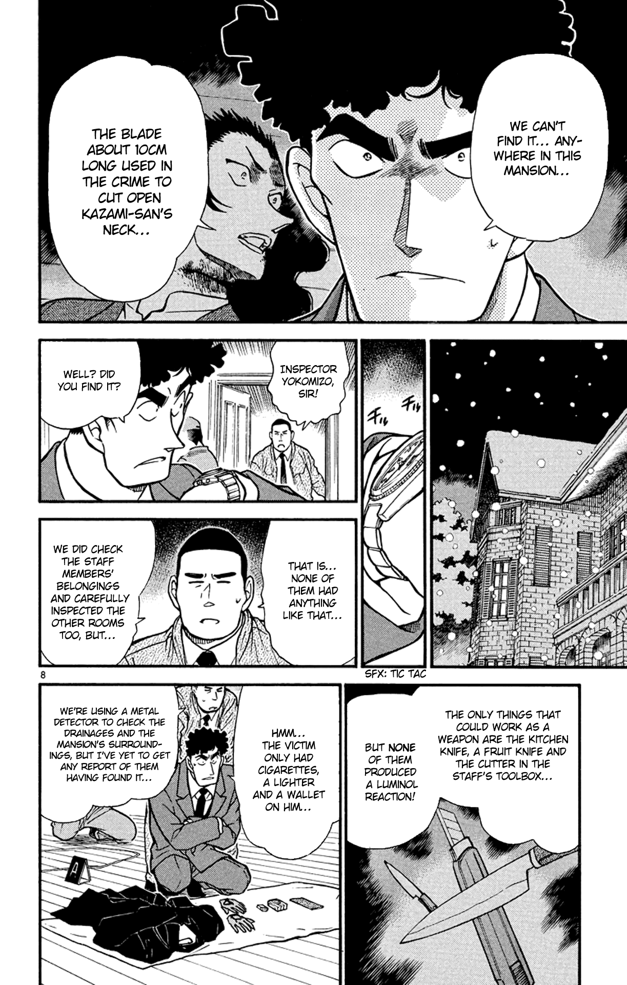 Detective Conan Chapter 375 page 9 - Chapter 375: Kogorou's Choice (2)