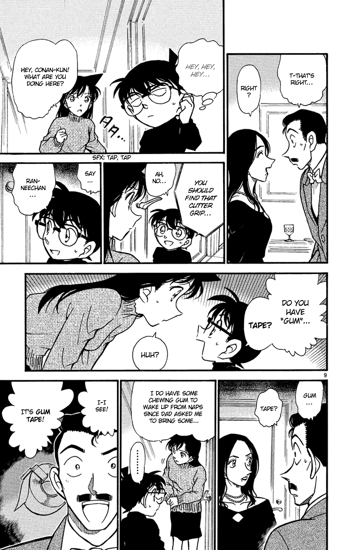 Detective Conan Chapter 376 page 10 - Chapter 376: Kogorou's Choice (3)