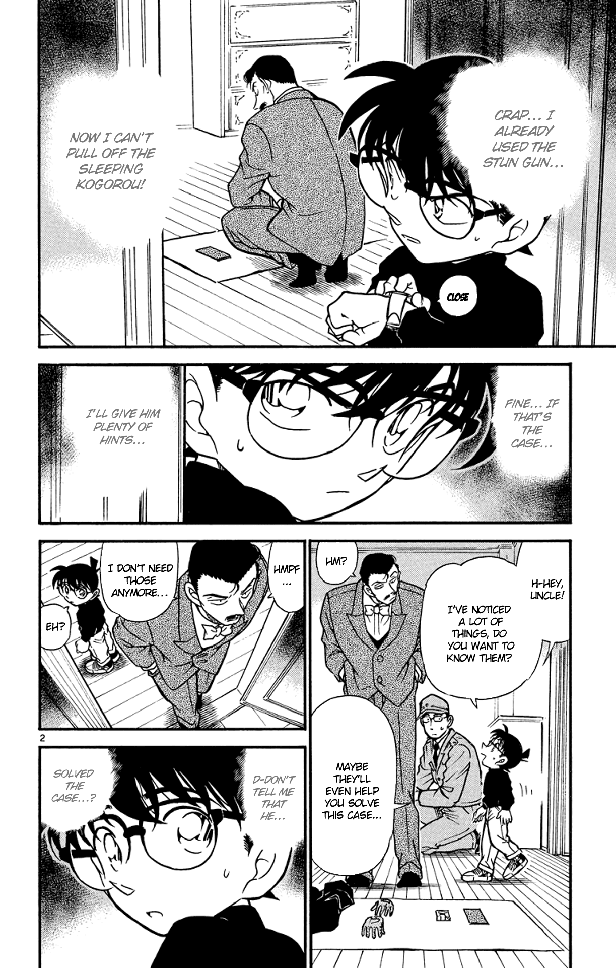 Detective Conan Chapter 376 page 3 - Chapter 376: Kogorou's Choice (3)