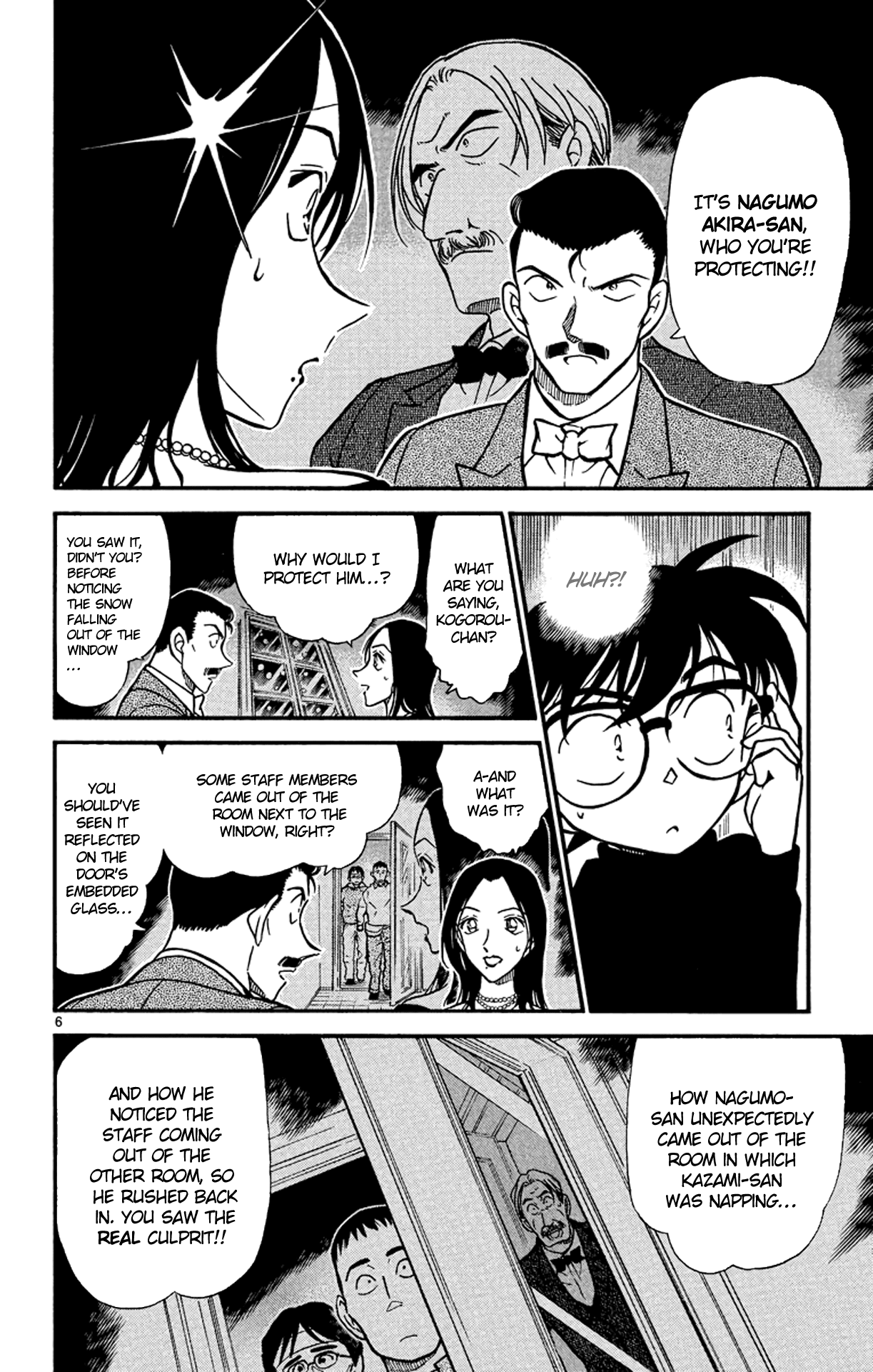 Detective Conan Chapter 376 page 7 - Chapter 376: Kogorou's Choice (3)