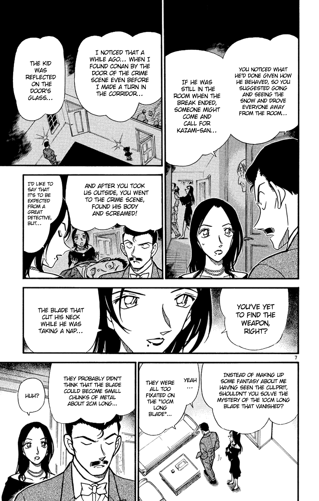 Detective Conan Chapter 376 page 8 - Chapter 376: Kogorou's Choice (3)