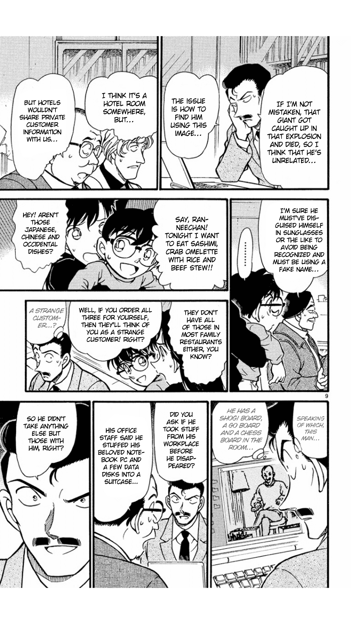 Detective Conan Chapter 377 page 10 - Chapter 377: The Dark Footsteps (1)