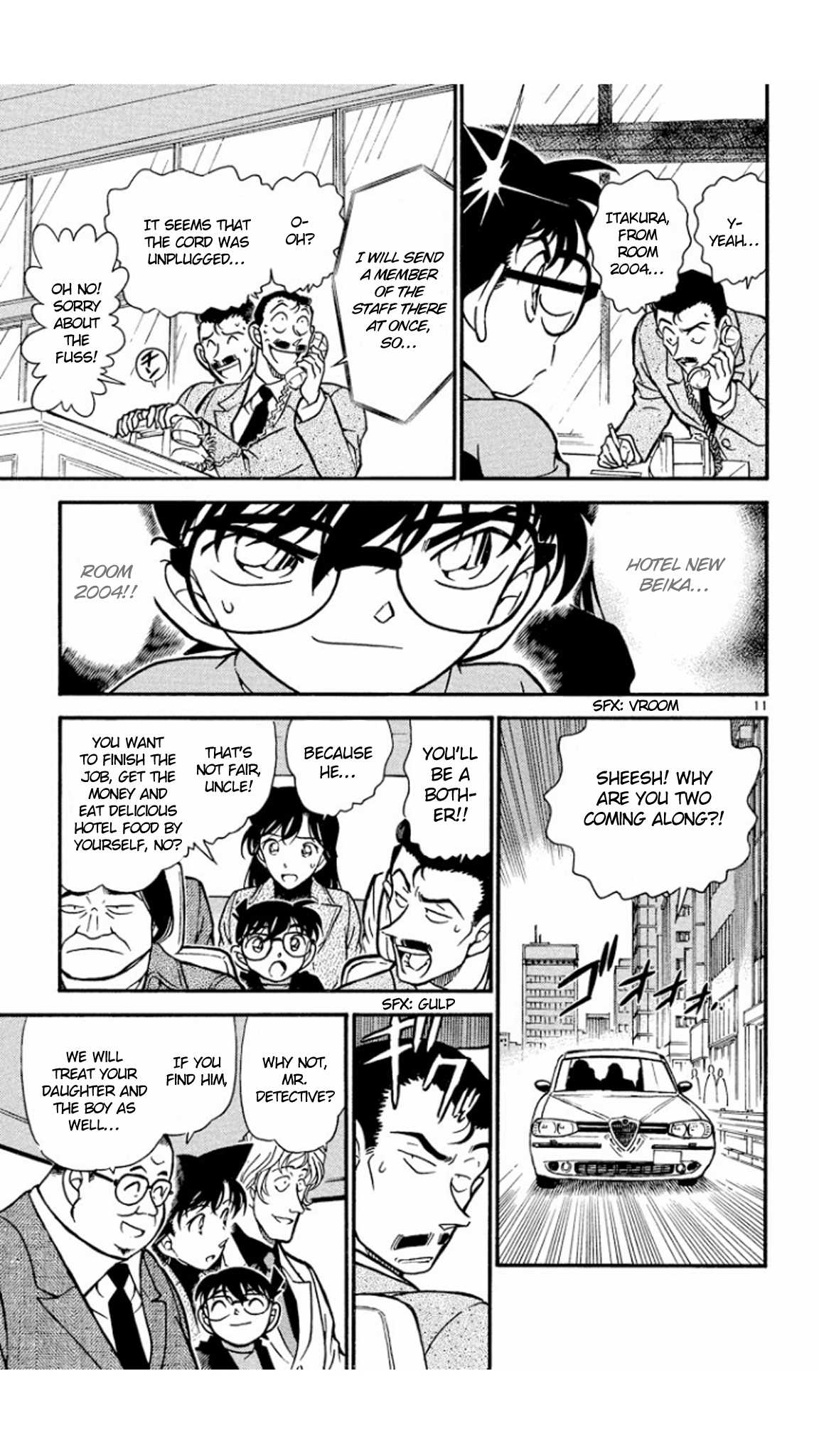 Detective Conan Chapter 377 page 12 - Chapter 377: The Dark Footsteps (1)