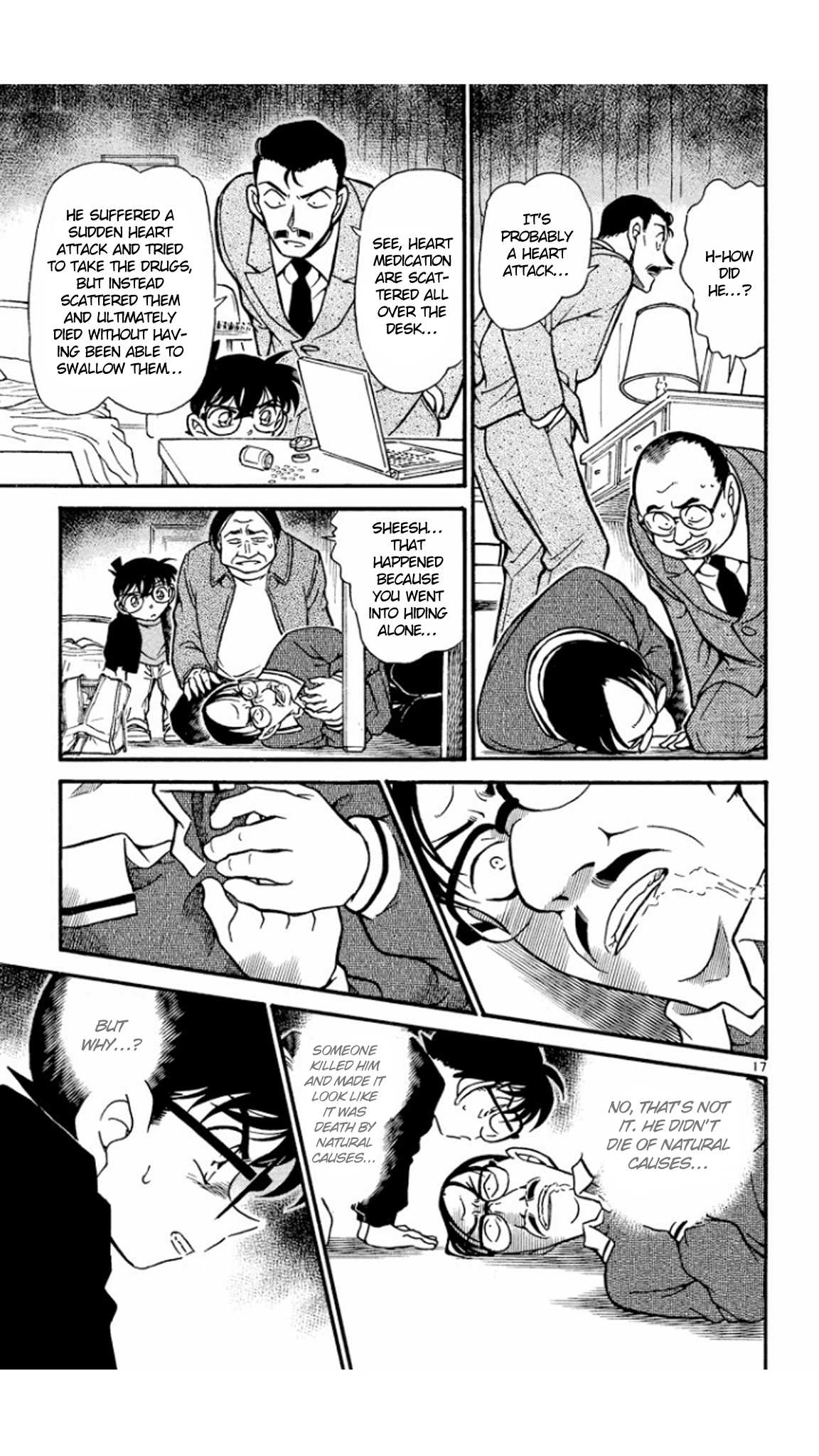 Detective Conan Chapter 377 page 18 - Chapter 377: The Dark Footsteps (1)