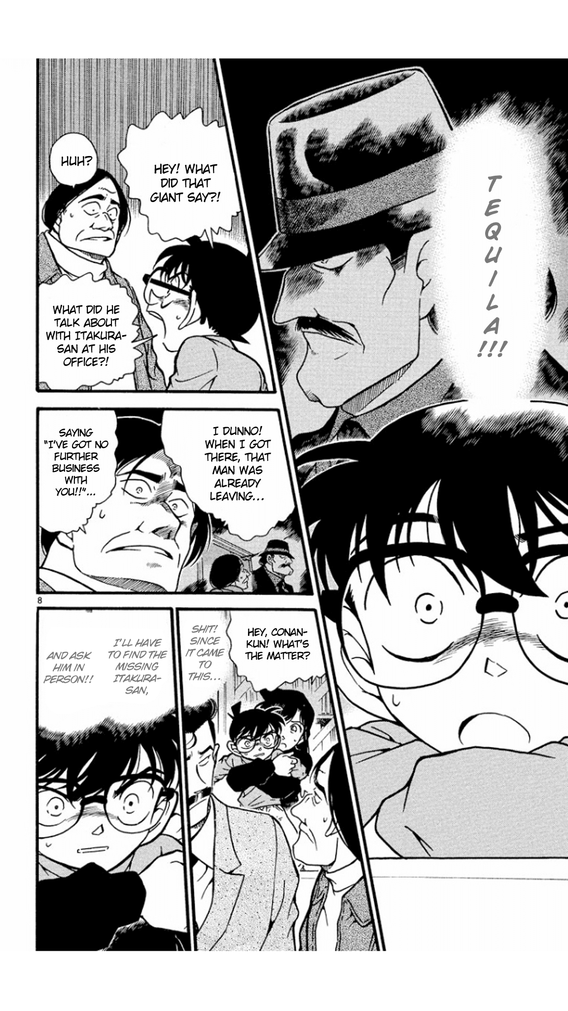 Detective Conan Chapter 377 page 9 - Chapter 377: The Dark Footsteps (1)