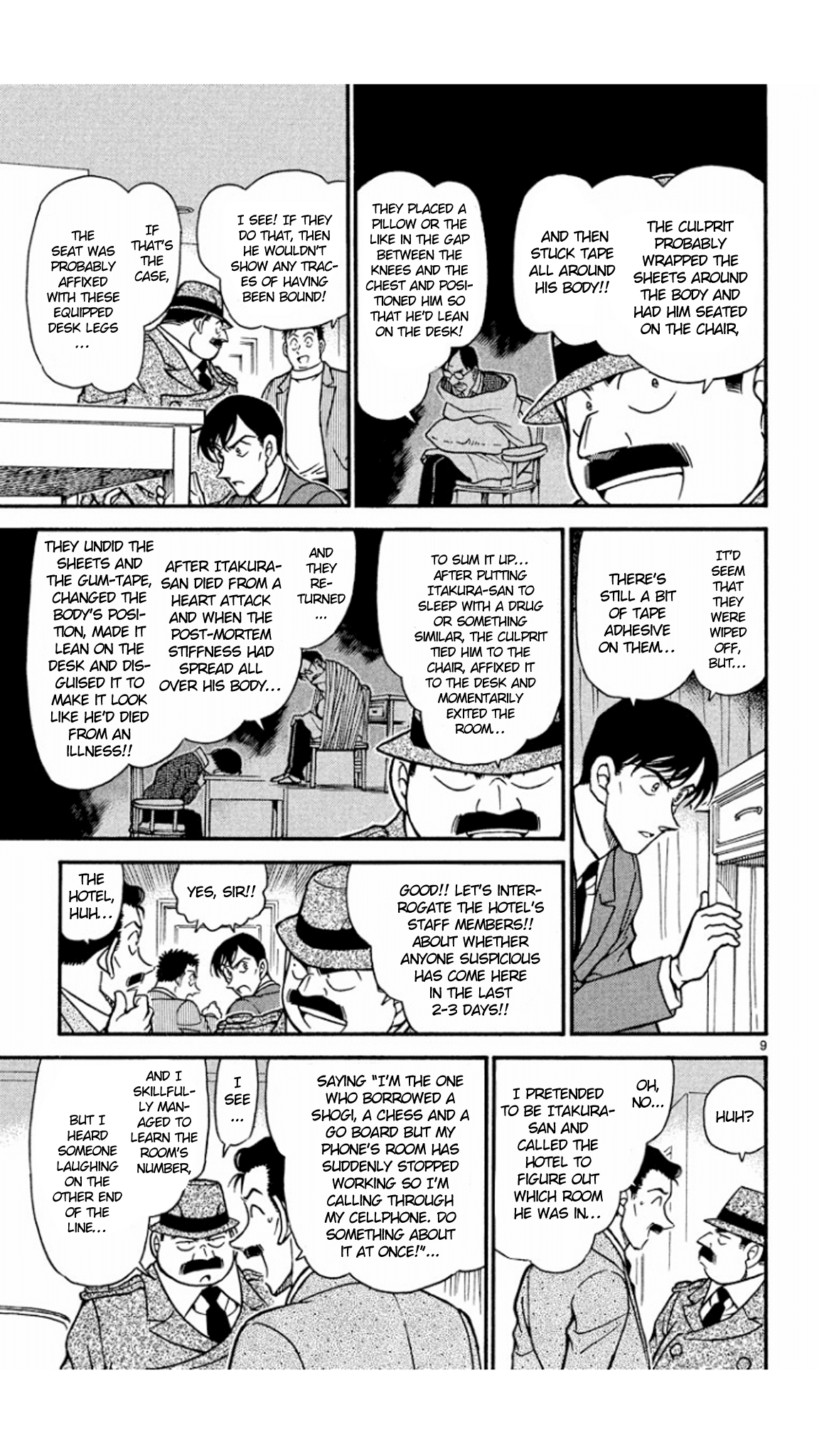 Detective Conan Chapter 378 page 10 - Chapter 378: The Dark Footsteps (2)