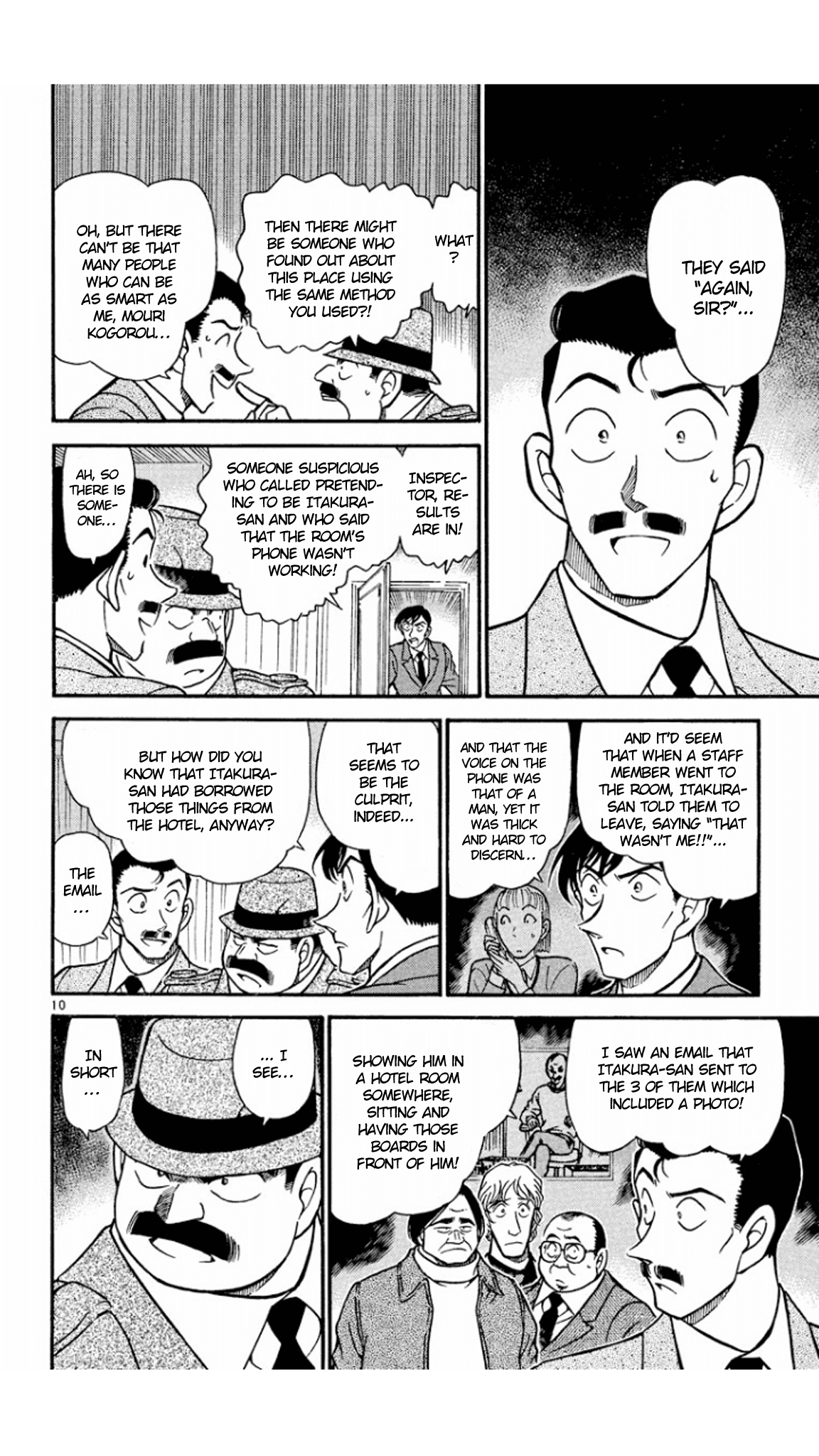 Detective Conan Chapter 378 page 11 - Chapter 378: The Dark Footsteps (2)