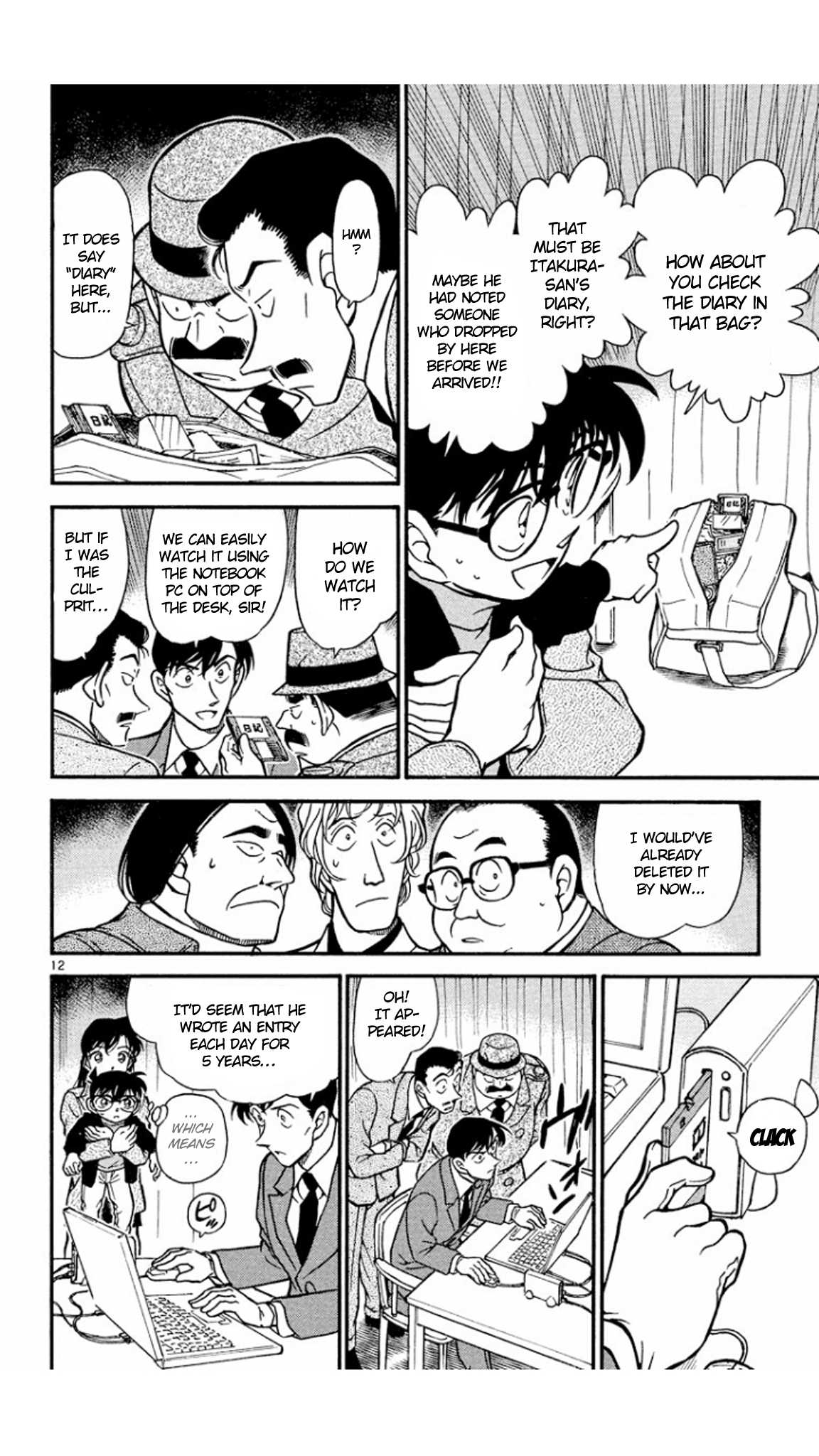 Detective Conan Chapter 378 page 13 - Chapter 378: The Dark Footsteps (2)