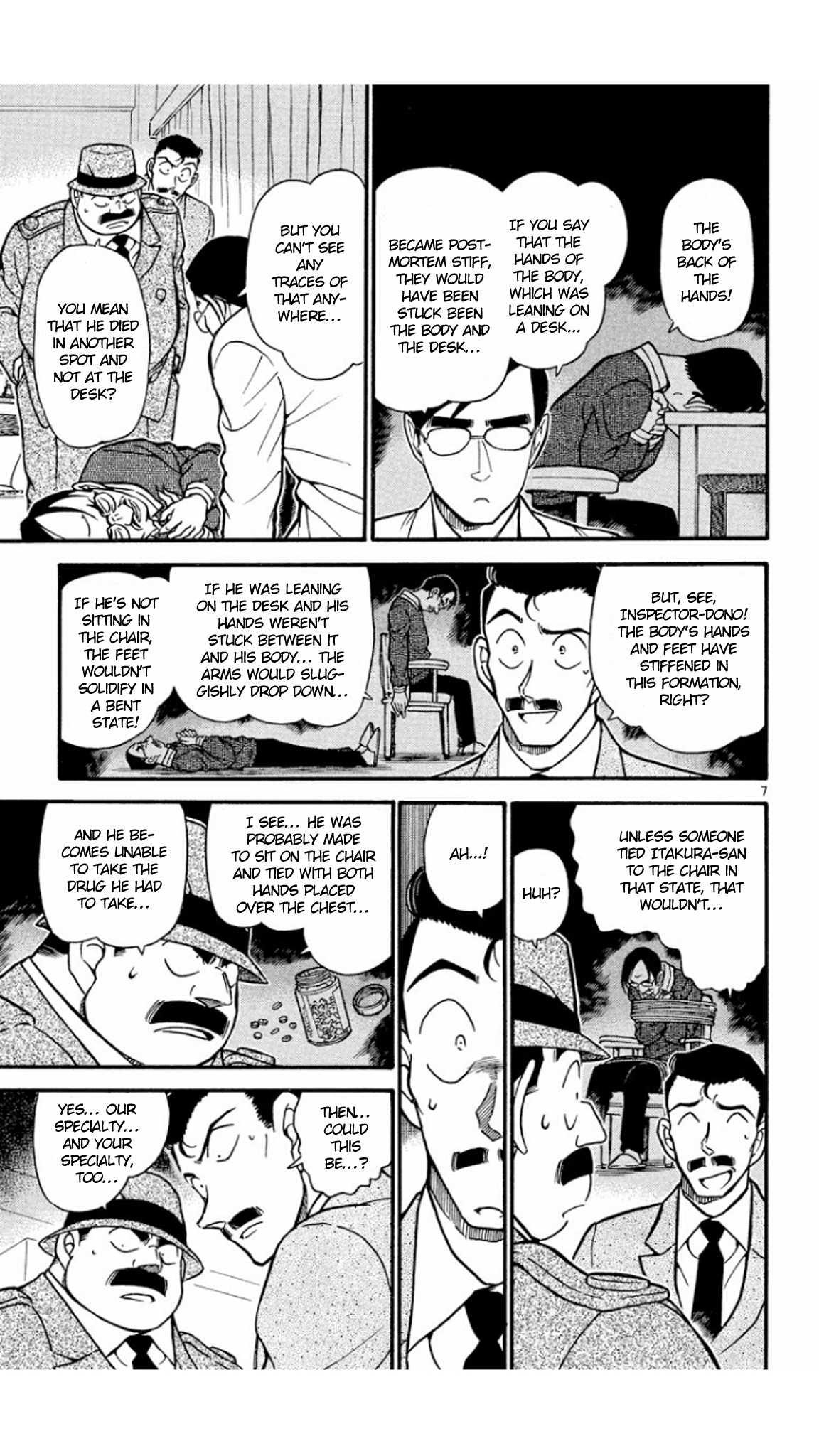 Detective Conan Chapter 378 page 8 - Chapter 378: The Dark Footsteps (2)