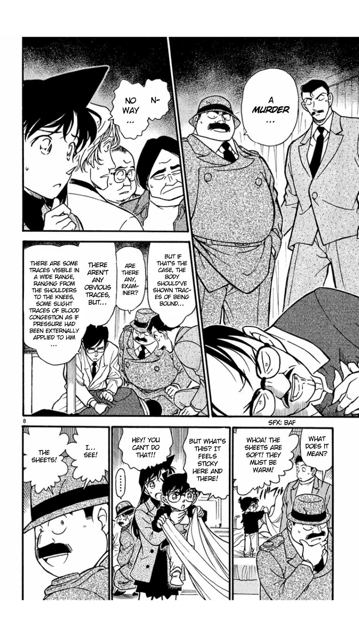 Detective Conan Chapter 378 page 9 - Chapter 378: The Dark Footsteps (2)