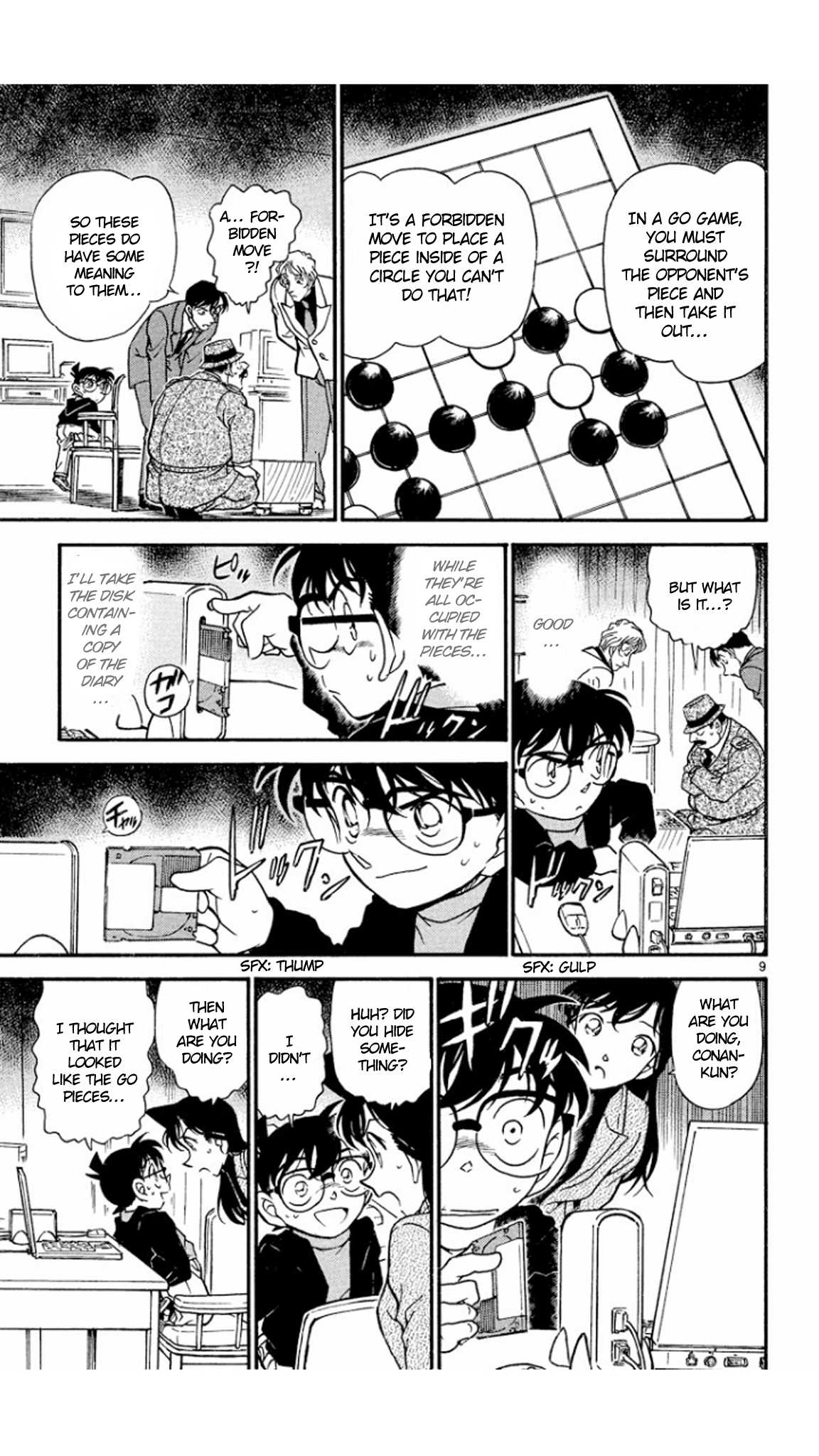 Detective Conan Chapter 379 page 10 - Chapter 379: The Dark Footsteps (3)