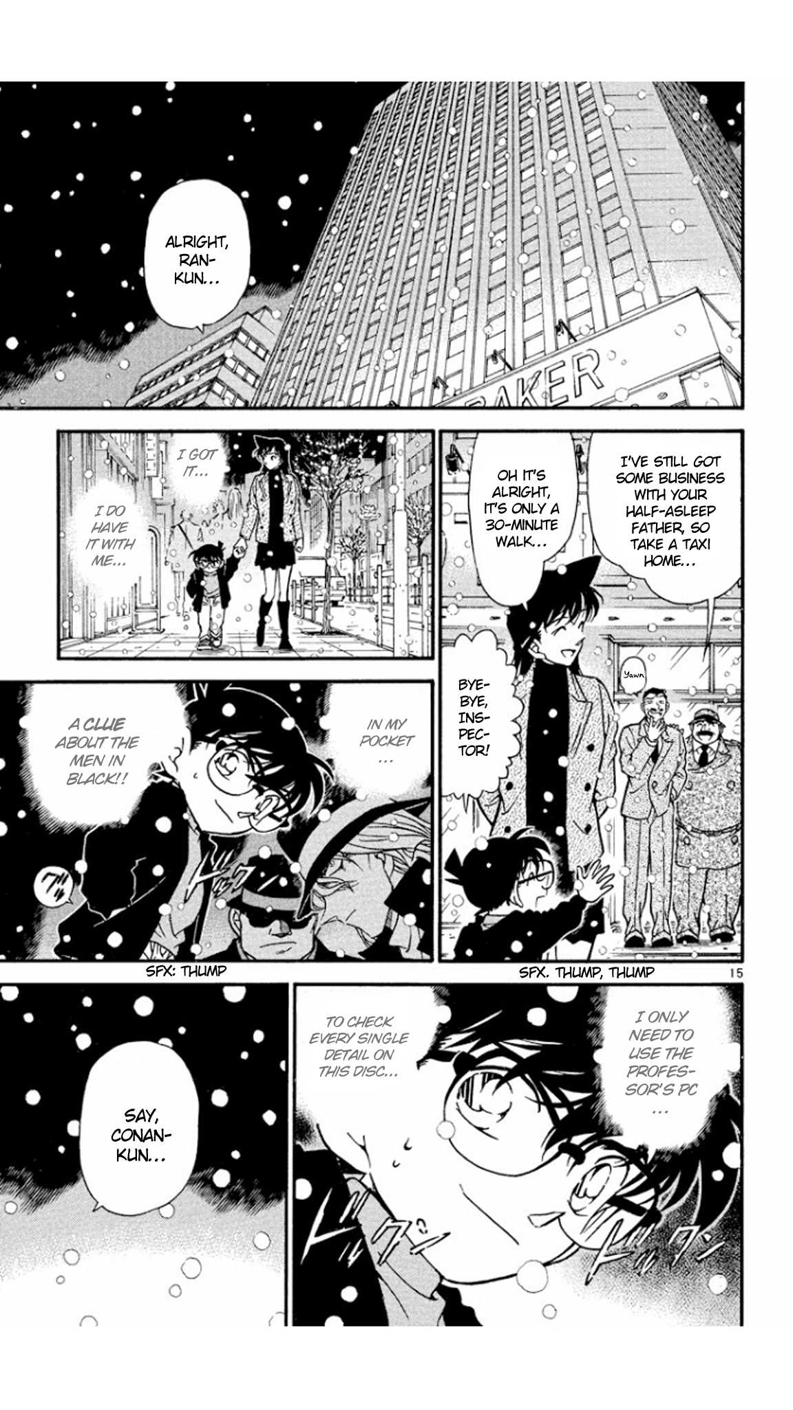 Detective Conan Chapter 379 page 16 - Chapter 379: The Dark Footsteps (3)