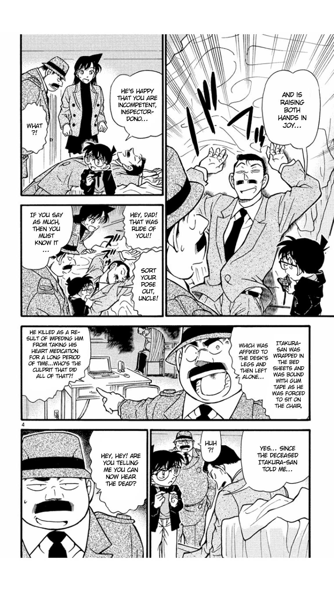 Detective Conan Chapter 379 page 5 - Chapter 379: The Dark Footsteps (3)