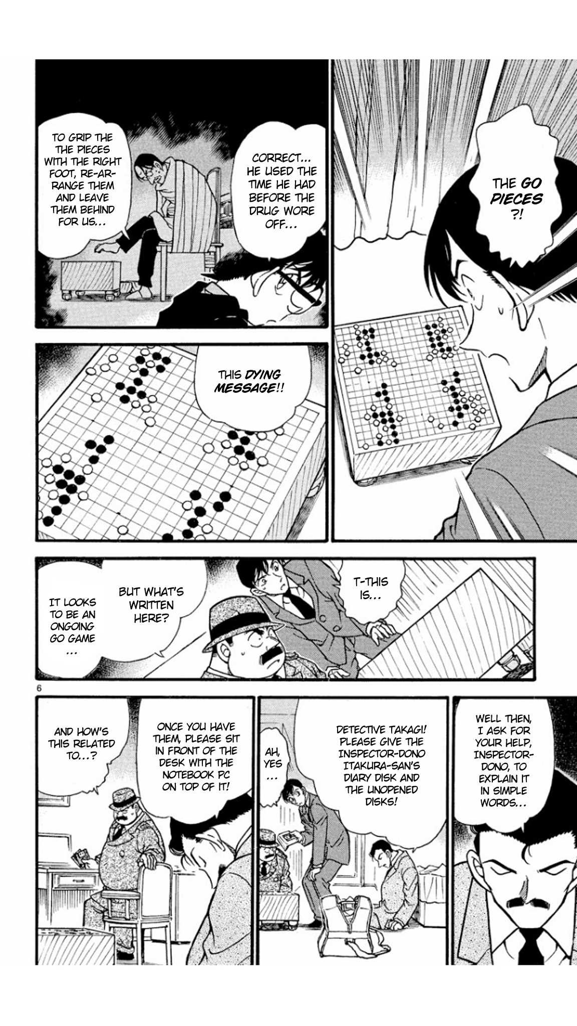 Detective Conan Chapter 379 page 7 - Chapter 379: The Dark Footsteps (3)