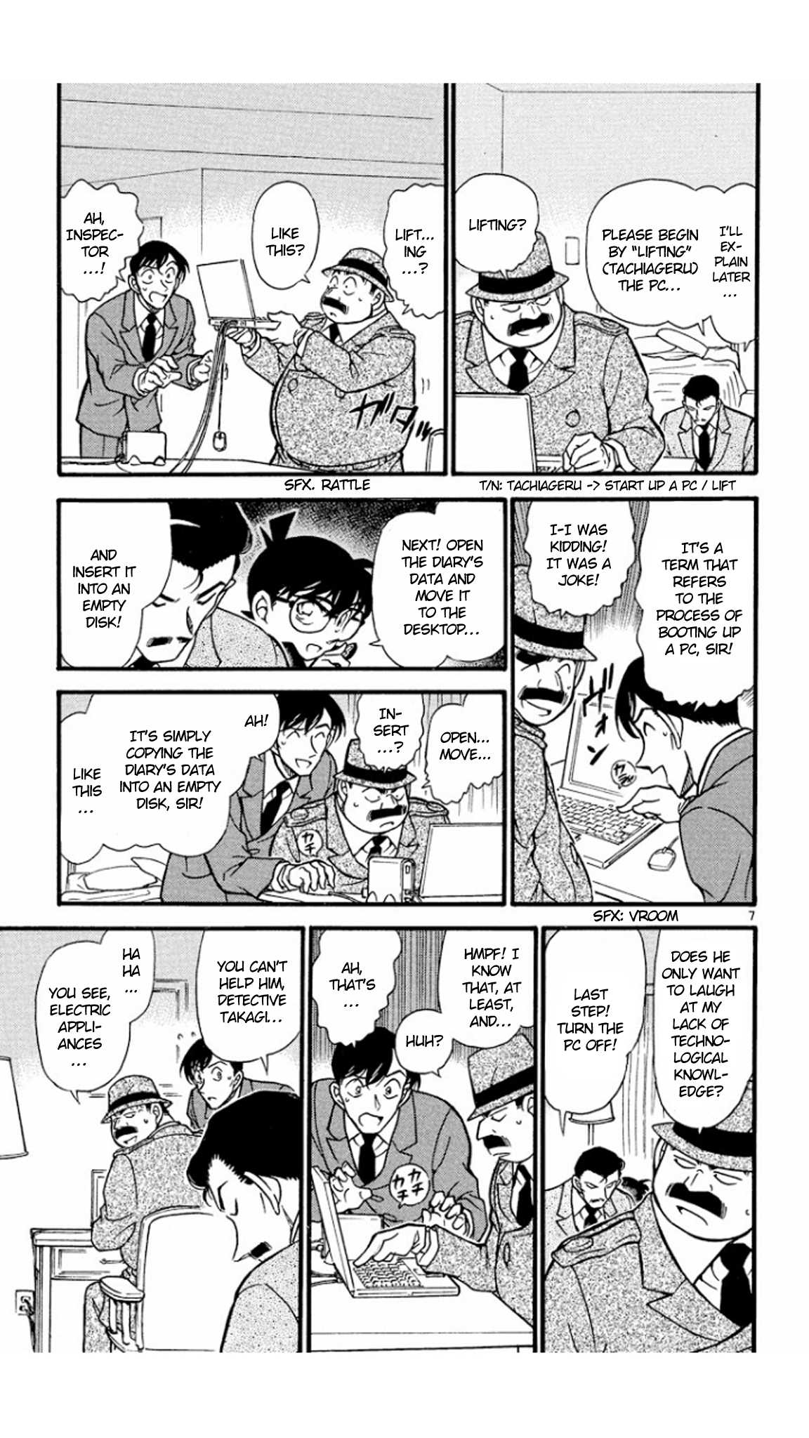 Detective Conan Chapter 379 page 8 - Chapter 379: The Dark Footsteps (3)