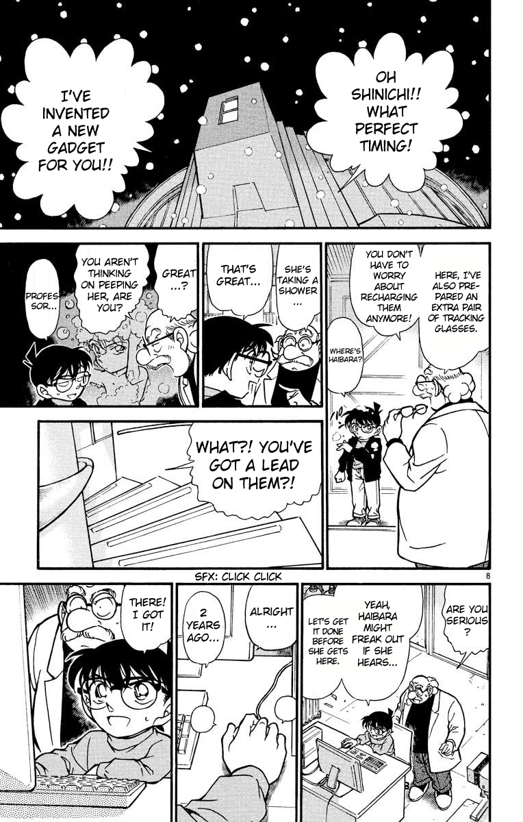 Detective Conan Chapter 380 page 10 - Chapter 380: White Snow...Black Shadow...