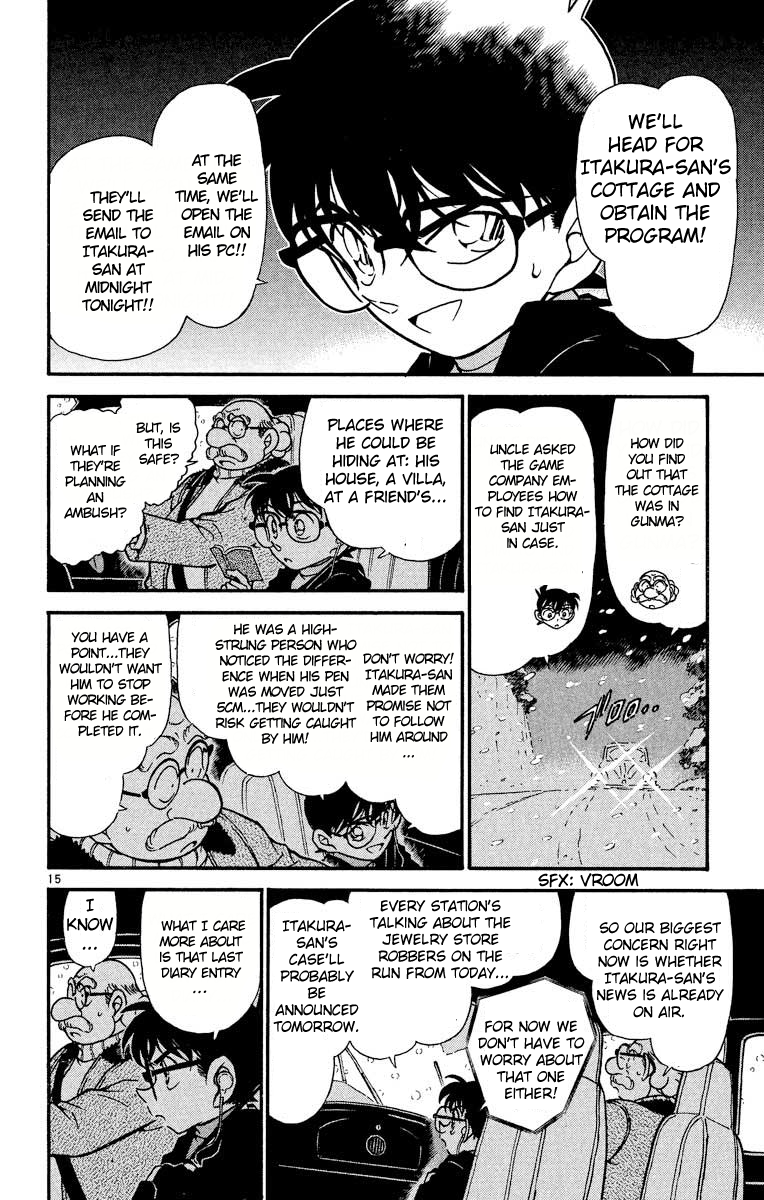 Detective Conan Chapter 380 page 17 - Chapter 380: White Snow...Black Shadow...