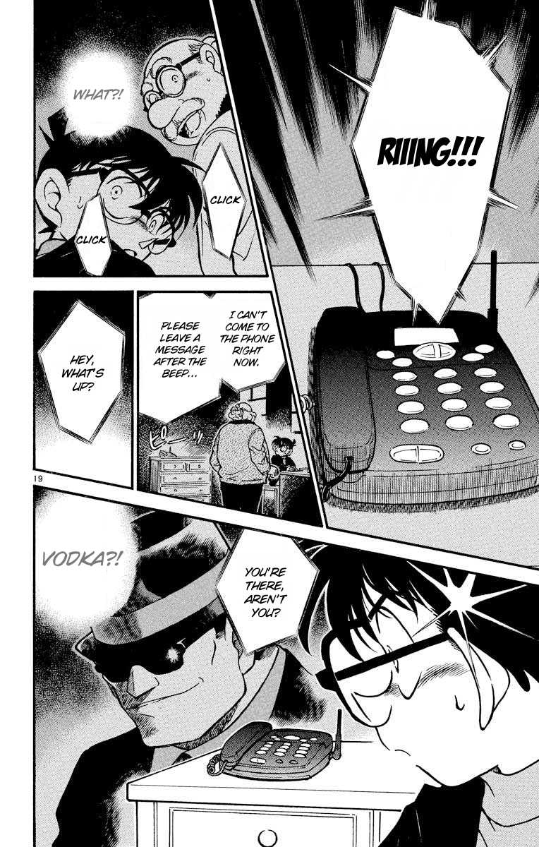 Detective Conan Chapter 380 page 21 - Chapter 380: White Snow...Black Shadow...