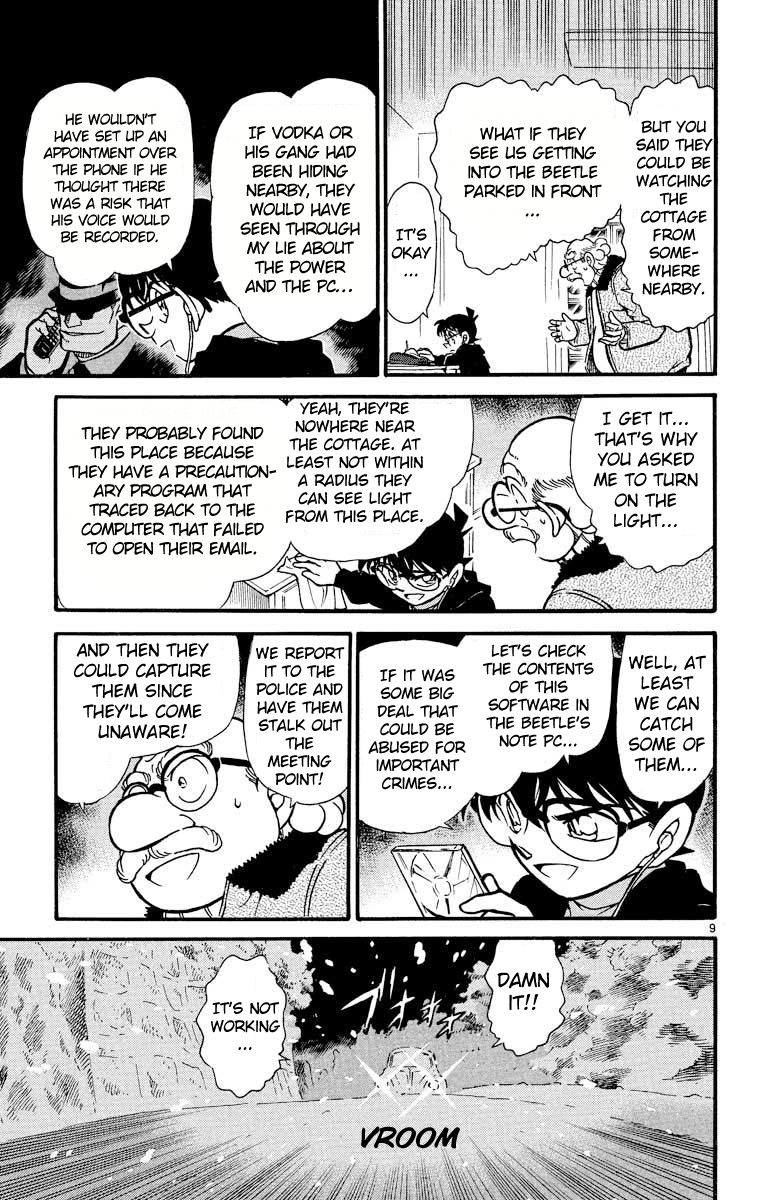 Detective Conan Chapter 381 page 10 - Chapter 381: Dangerous Encounter