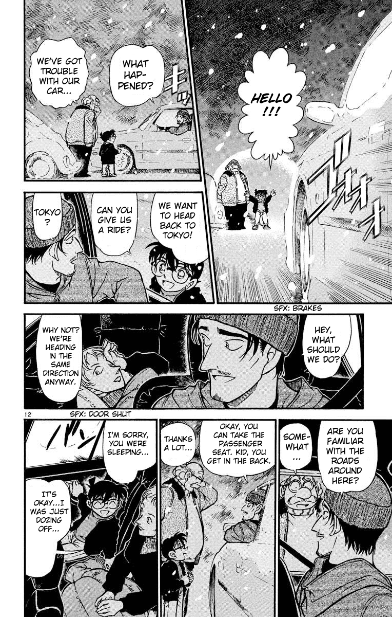 Detective Conan Chapter 381 page 13 - Chapter 381: Dangerous Encounter