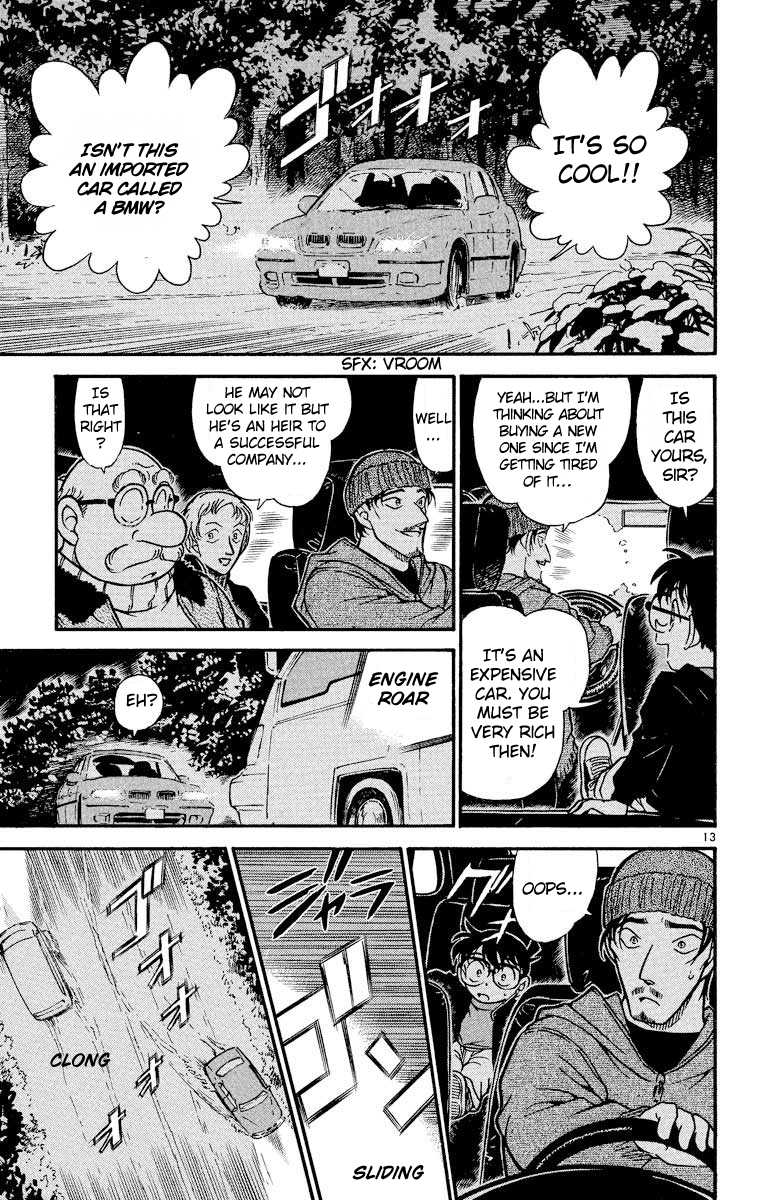 Detective Conan Chapter 381 page 14 - Chapter 381: Dangerous Encounter