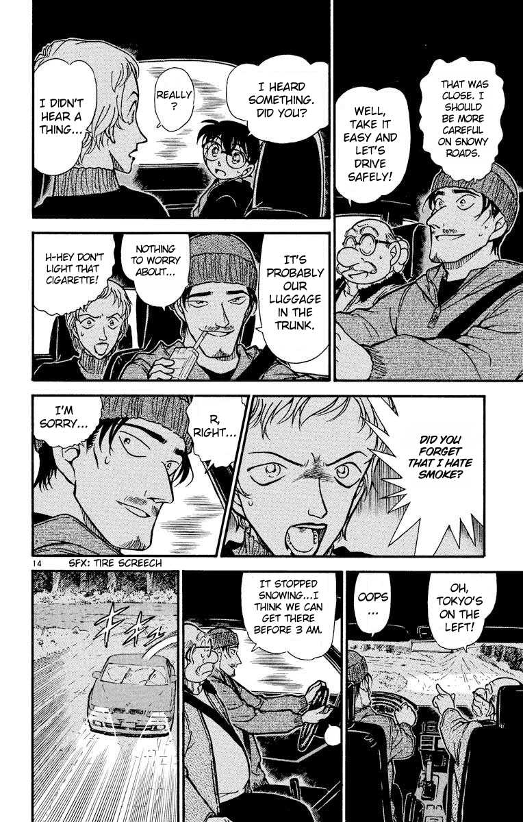 Detective Conan Chapter 381 page 15 - Chapter 381: Dangerous Encounter