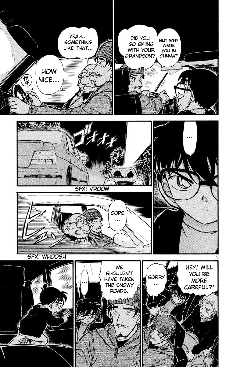 Detective Conan Chapter 381 page 16 - Chapter 381: Dangerous Encounter