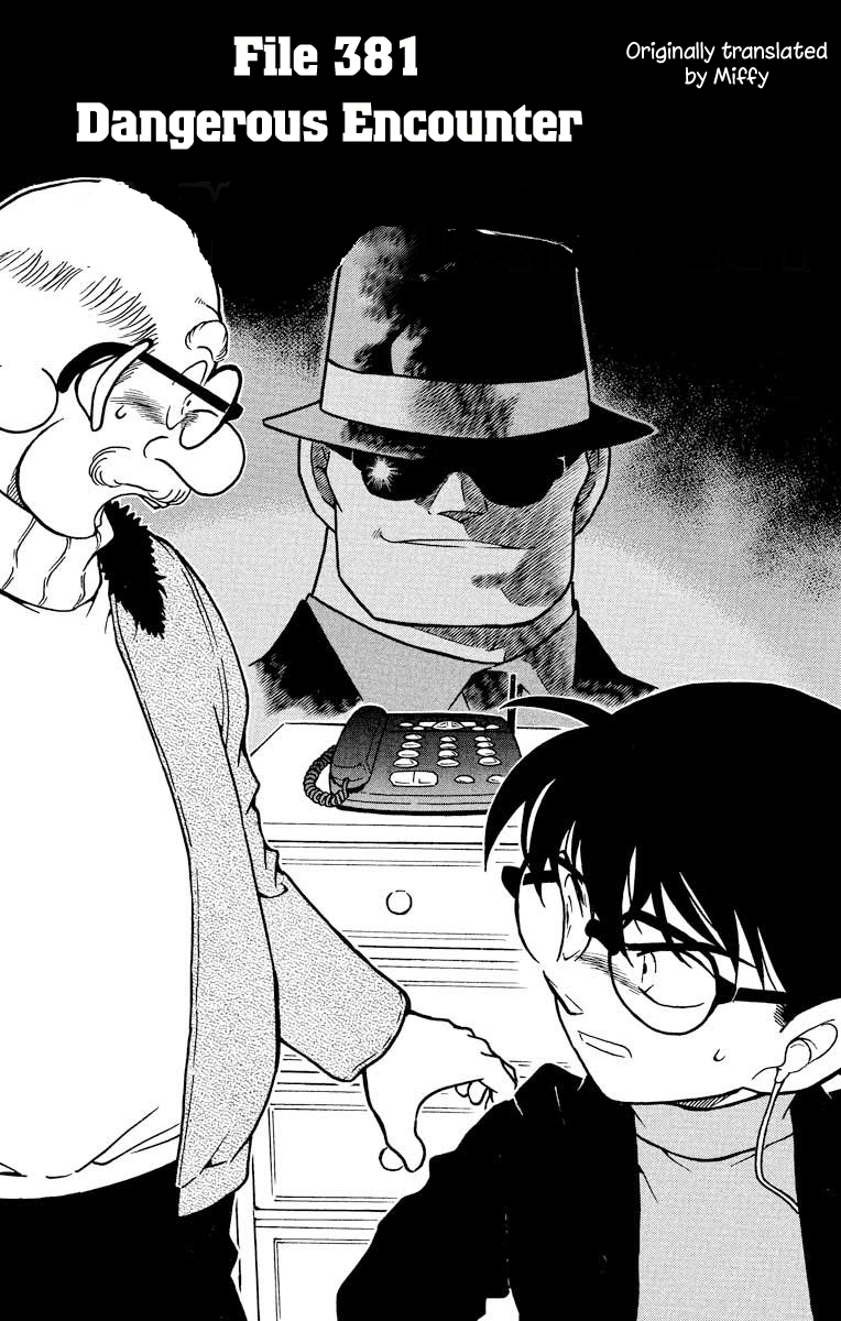 Detective Conan Chapter 381 page 2 - Chapter 381: Dangerous Encounter