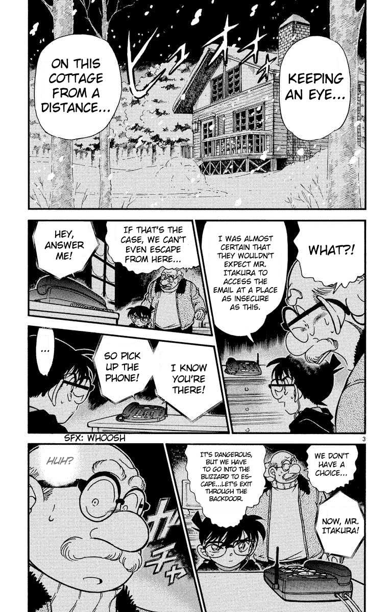 Detective Conan Chapter 381 page 4 - Chapter 381: Dangerous Encounter
