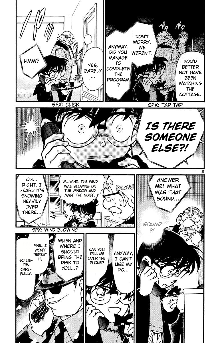 Detective Conan Chapter 381 page 6 - Chapter 381: Dangerous Encounter