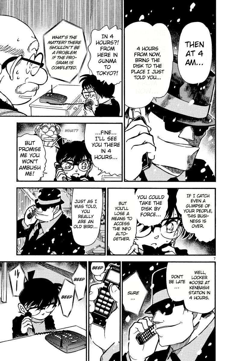 Detective Conan Chapter 381 page 8 - Chapter 381: Dangerous Encounter