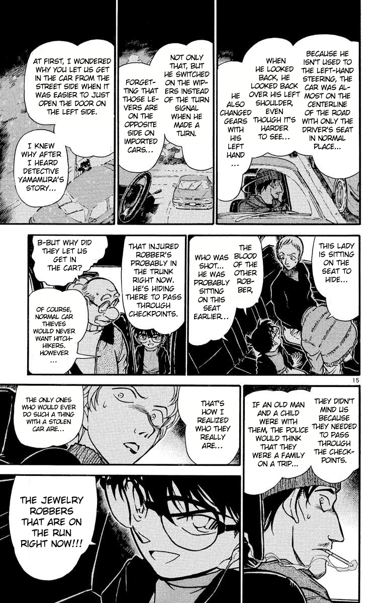 Detective Conan Chapter 382 page 16 - Chapter 382: Fellow Passengers