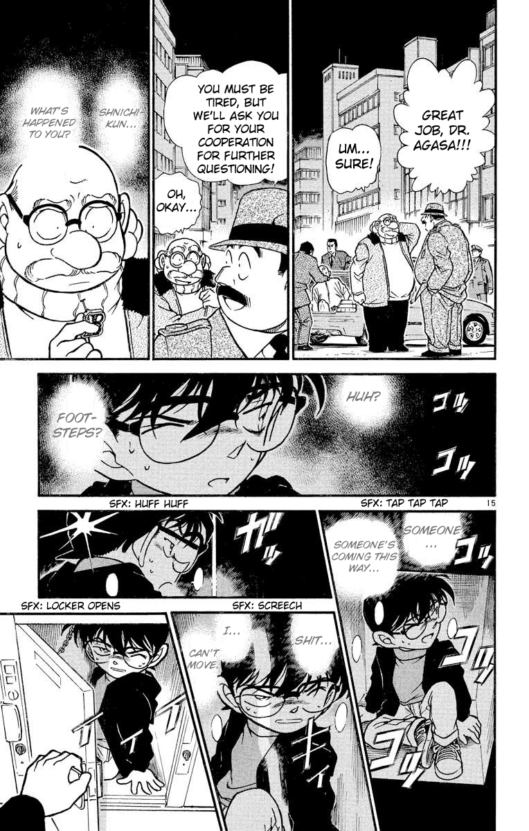 Detective Conan Chapter 383 page 16 - Chapter 383: The New Weapon!