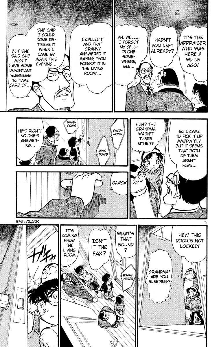 Detective Conan Chapter 384 page 16 - Chapter 384: An Unexpected Treasure