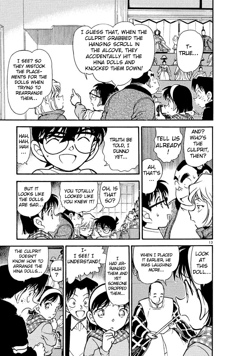 Detective Conan Chapter 385 page 14 - Chapter 385: Ayumi's Anxiety