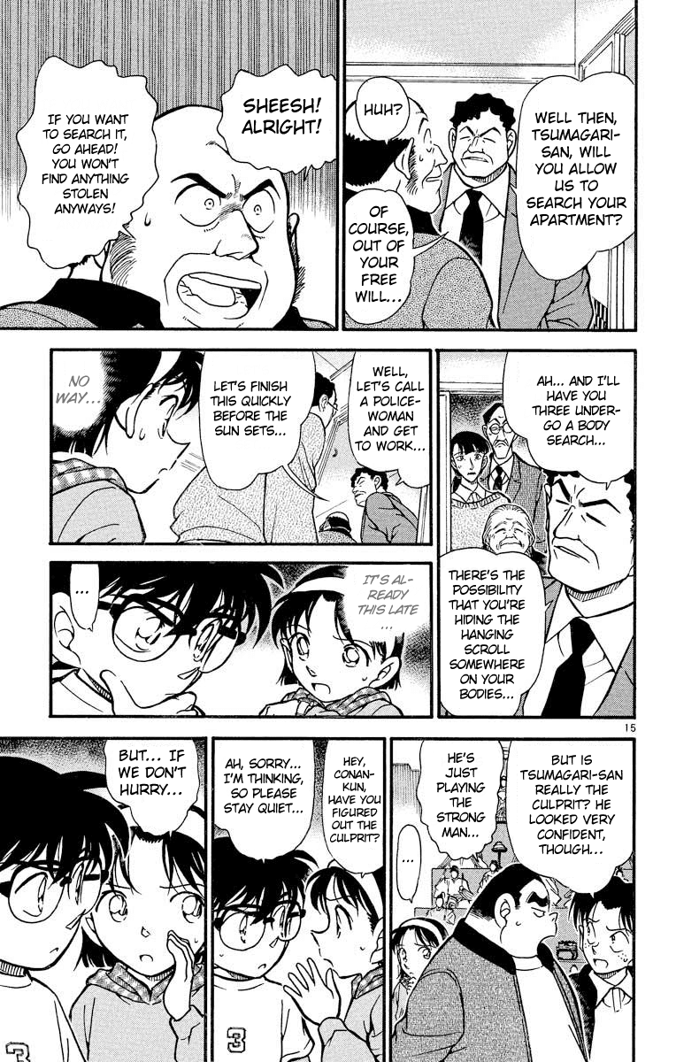 Detective Conan Chapter 385 page 16 - Chapter 385: Ayumi's Anxiety
