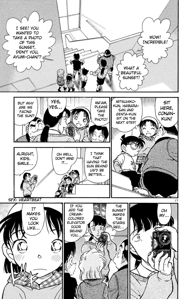 Detective Conan Chapter 386 page 18 - Chapter 386: Sunset & Stairs